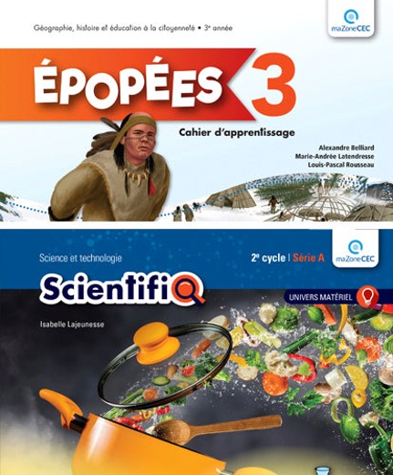 COMBO ÉPOPÉES- SCIENTIFIQ 5 3E CYCLE