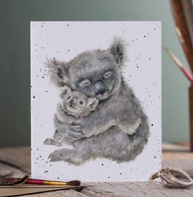 Carte de souhait koala