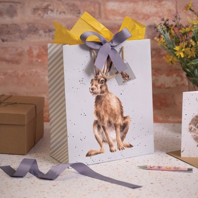 Large gift bag new hare