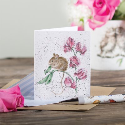 The pea thief gift enclosure card