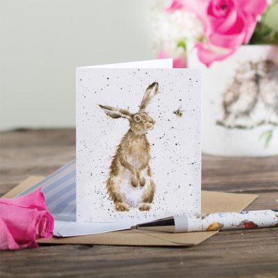 The hare and the bee gift enclosure card