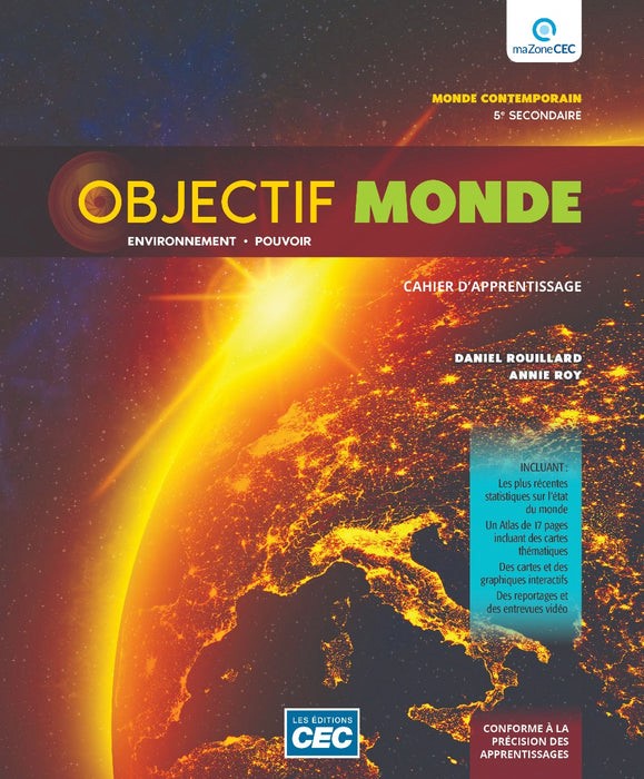 Objectif monde 5 thèmes