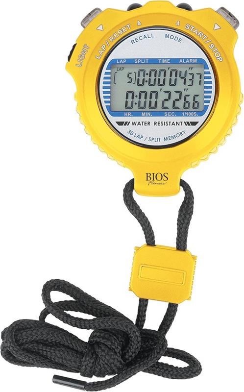 Chronomètre bios jaune