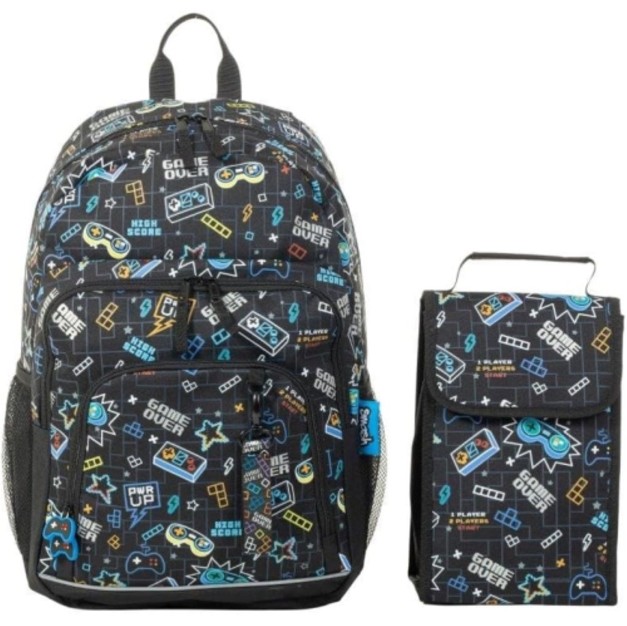 Ensemble sac a dos et boîte à lunch gaming