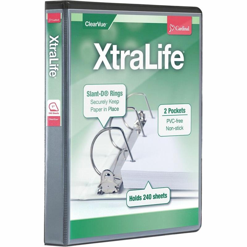 Image Reliure XtraLife® ClearVue® Locking Slant-D®