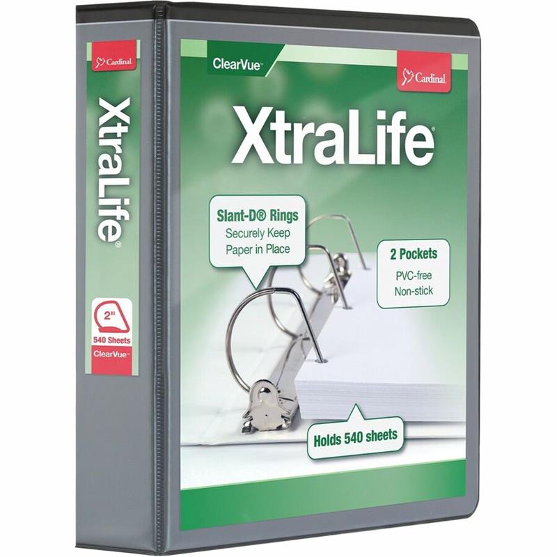 Image Reliure XtraLife® ClearVue® Locking Slant-D®