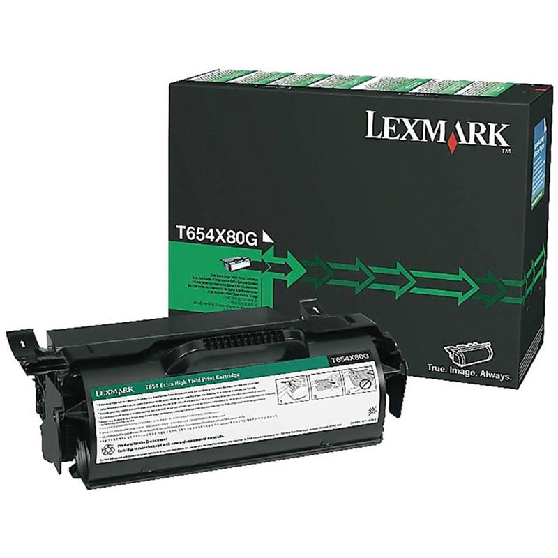 Image T654X80G Extra High Yield Toner Cartridge