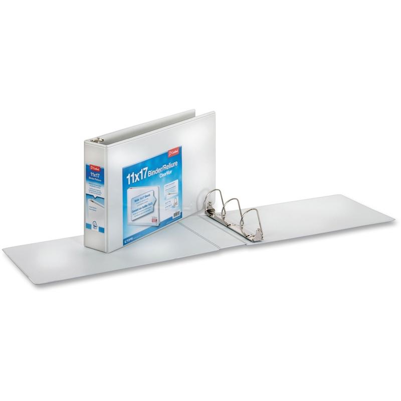 Image ClearVue Tabloid Size Presentation Binder