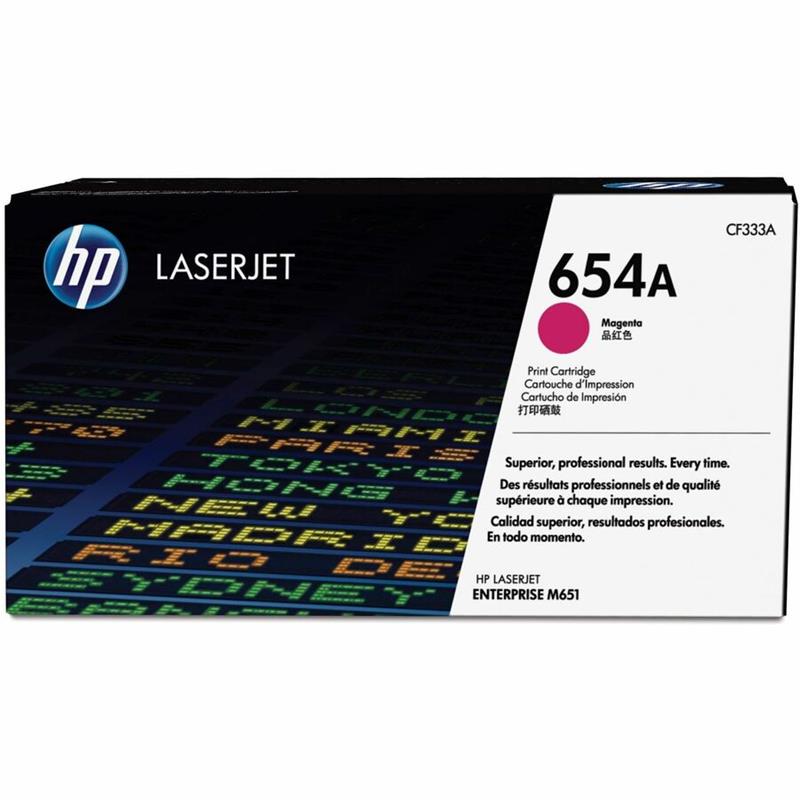 Image Cartouche de toner HP 654A