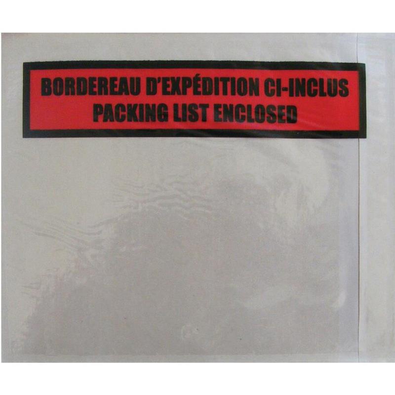 Image Packing Slip Envelope