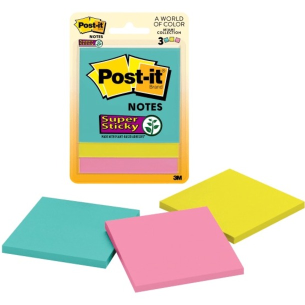 Image Post-it® Super Sticky Notes - Supernova Neons Collection