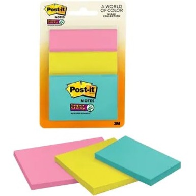 Image Post-it® Super Sticky Notes - Supernova Neons Collection