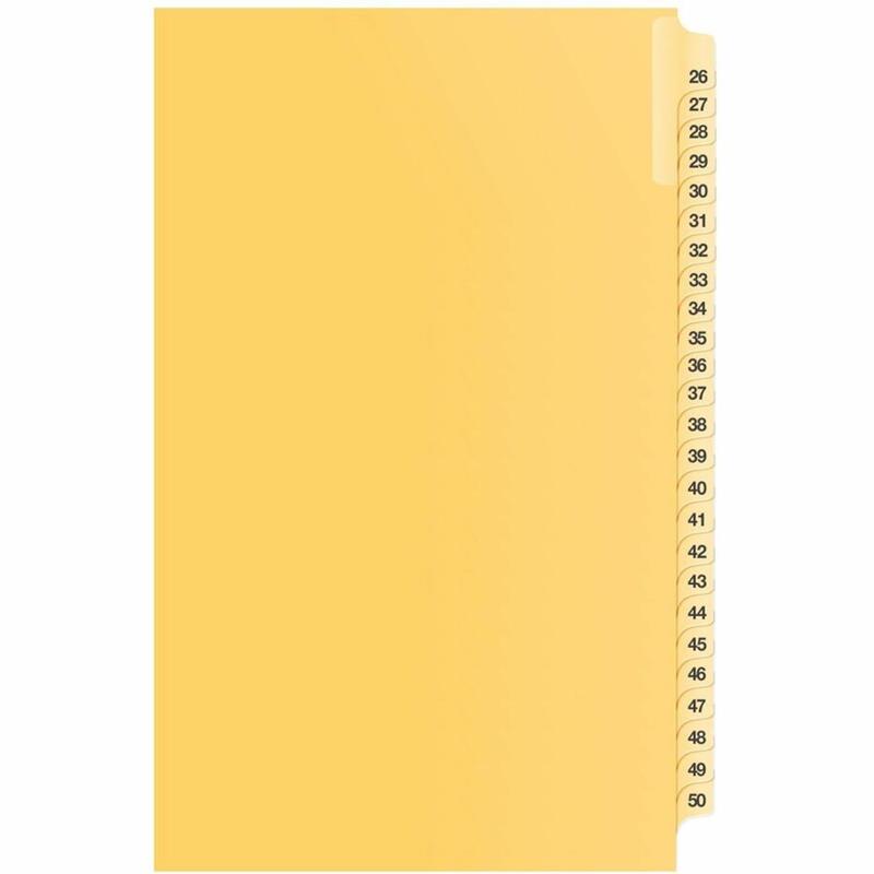 Image Numerical Litigation Index Dividers