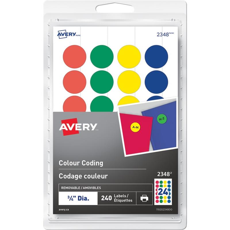 Image Self-Adhesive Colour Coding Labels