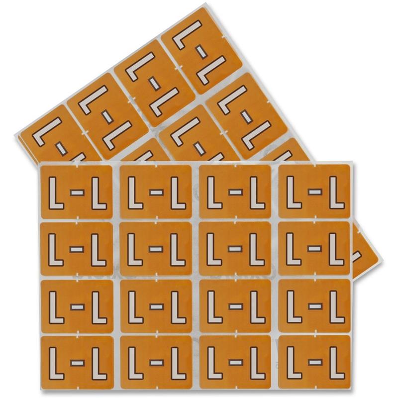 Image Étiquettes de classement pour onglet latéral A-Z