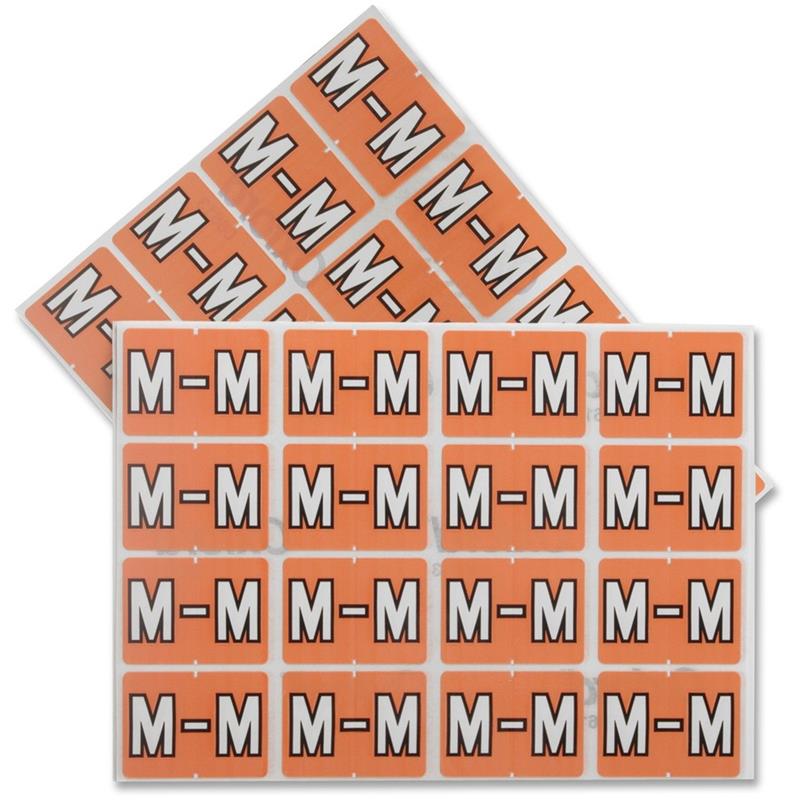 Image Étiquettes de classement pour onglet latéral A-Z