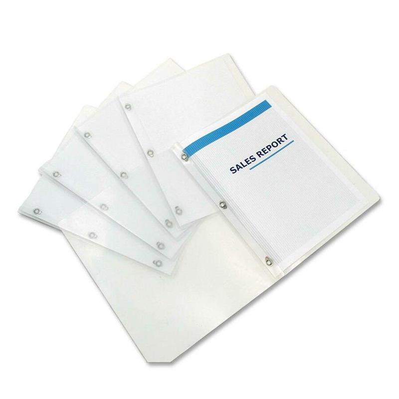 Image Poly Tang Report Cover With Three Fasteners