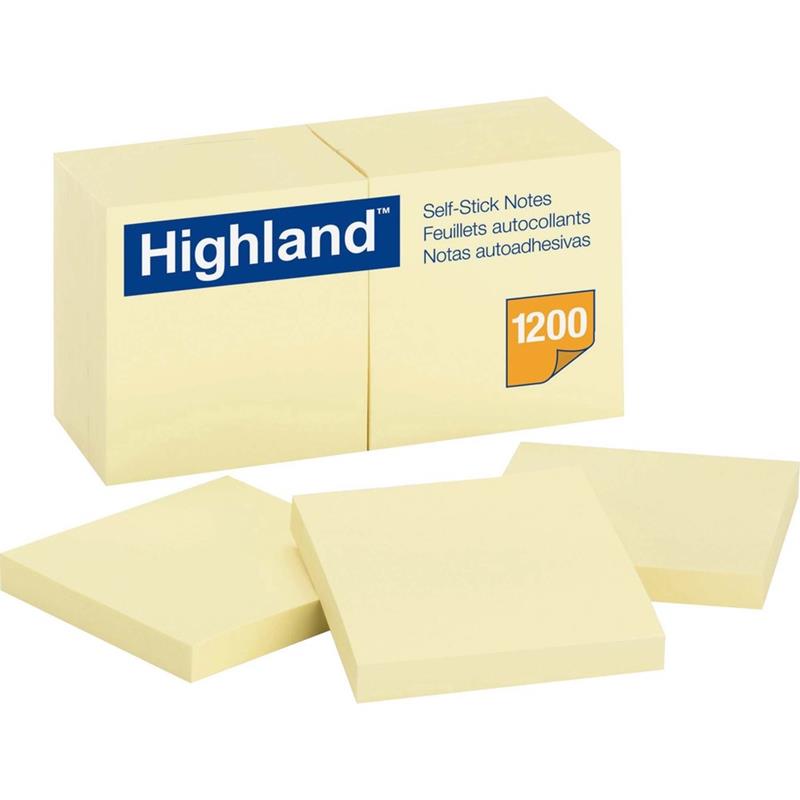 Image Highland™ Self-Adhesive Notes
