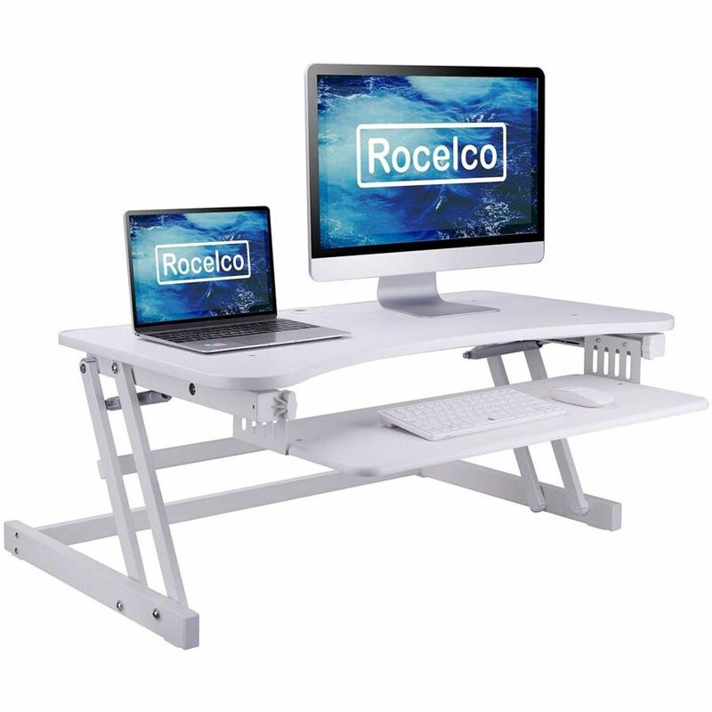 Image Height Adjustable Standing Desk Converter
