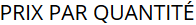 Prix et quantité