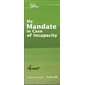 MY MANDATE IN CASE OF INCAPACITY