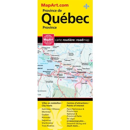 Province de Québec : Carte routière