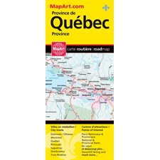 Province de Québec : Carte routière