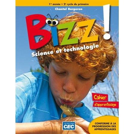 Bizz!, 4e année : Cahier d'apprentissage : Science & Technologie : 2024