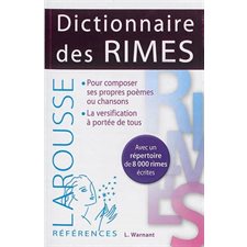 Dictionnaire des rimes : Larousse
