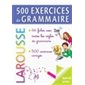 500 exercices de grammaire