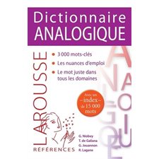 Dictionnaire analogique : Références Larousse