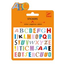 Mini stickers Lettres