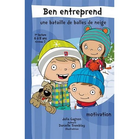 Ben entreprend une bataille de balles neiges