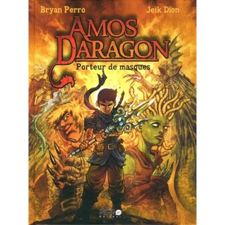 Amos Daragon T.01 (BD) : Porteur de masques