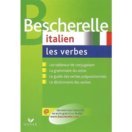 Italien, les verbes : Bescherelle. Bescherelle langues