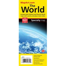 Le monde : Carte spécialisée