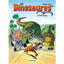 Les dinosaures en bande dessinée T.01 (BD) : 8 pages de bonus spécial T-Rex