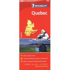 Québec Map # 760 : Carte routière Québec