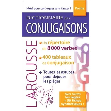 Dictionnaire poche des conjugaisons