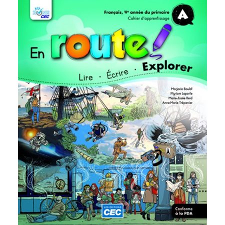 En route, 4e année :  Carnet d'apprentissage : Canet savoirs : Web & papier : 2024