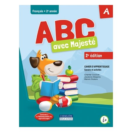 ABC avec Majesté - 2e année : Cahiers A + B (Français) : 2024