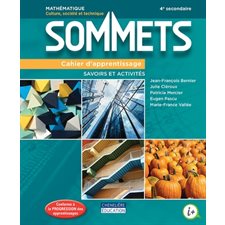 Sommets CST 4e sec : Cahier d'appreintissage : Activités interactif : Papier + Web : 2024