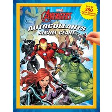 Marvel Avengers : Album géant d'autocollants : + de 350 autocollants repositionnables