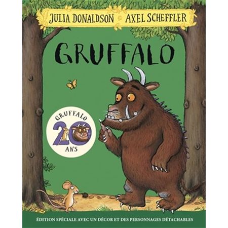 Gruffalo : 20 ans : Édition spéciale avec un décor et des personnages détachables