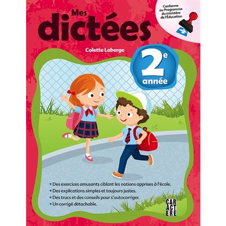 Mes dictées, 2e année