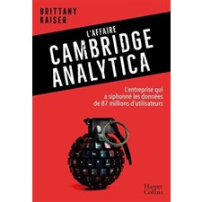 L'affaire Cambridge Analytica : L'entreprise qui a siphonné les données de 87 millions d'utilisateur