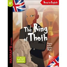 The ring of Thoth : Harrap's school. Read in English