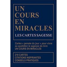 Les cartes sagesse : 218 cartes : Un cours en miracles