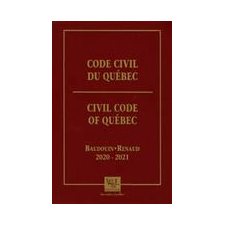Code civil du Québec 2020-2021