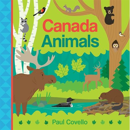 Canada animals : Anglais : Hardcover : Couverture rigide